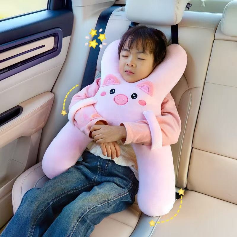 Cute Car Travel Sleeping Pillow